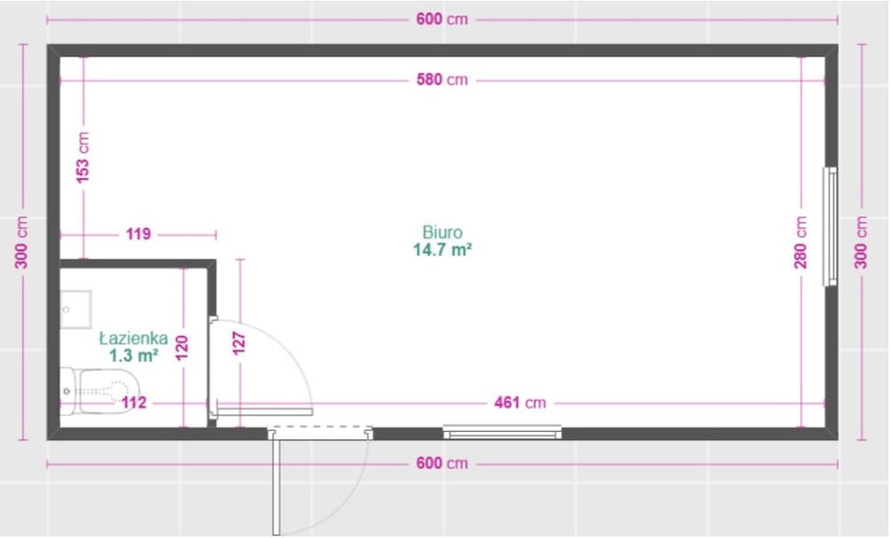 Container ufficio da 18 m² con servizi igienici: comfort e isolamento ottimale - immagine 7