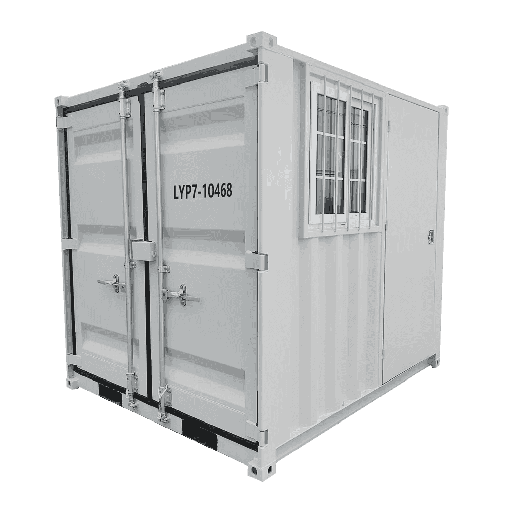 Container marittimo standard da 12 piedi bianco