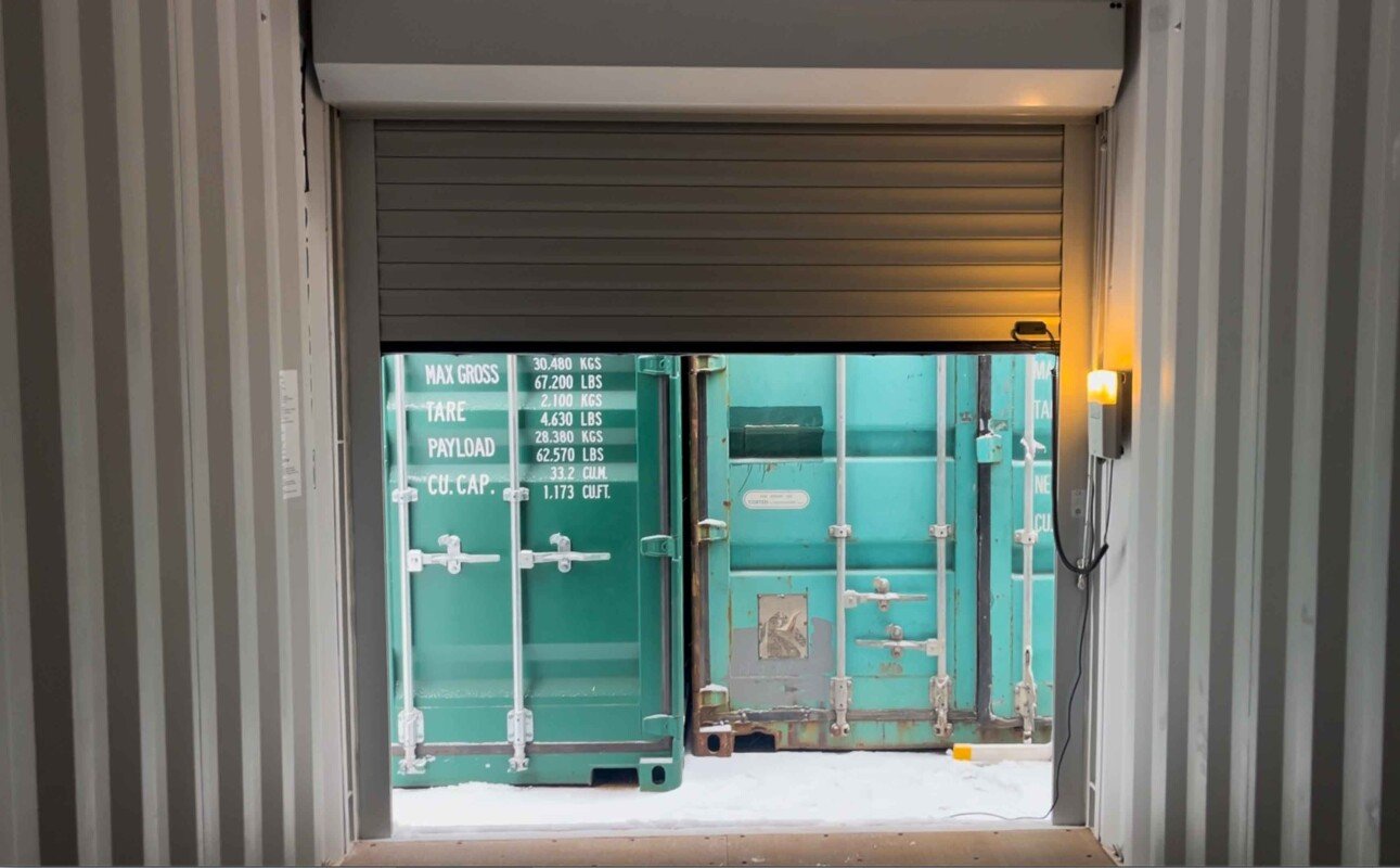 Contenitore 20 piedi High Cube con porte avvolgibili - immagine 10