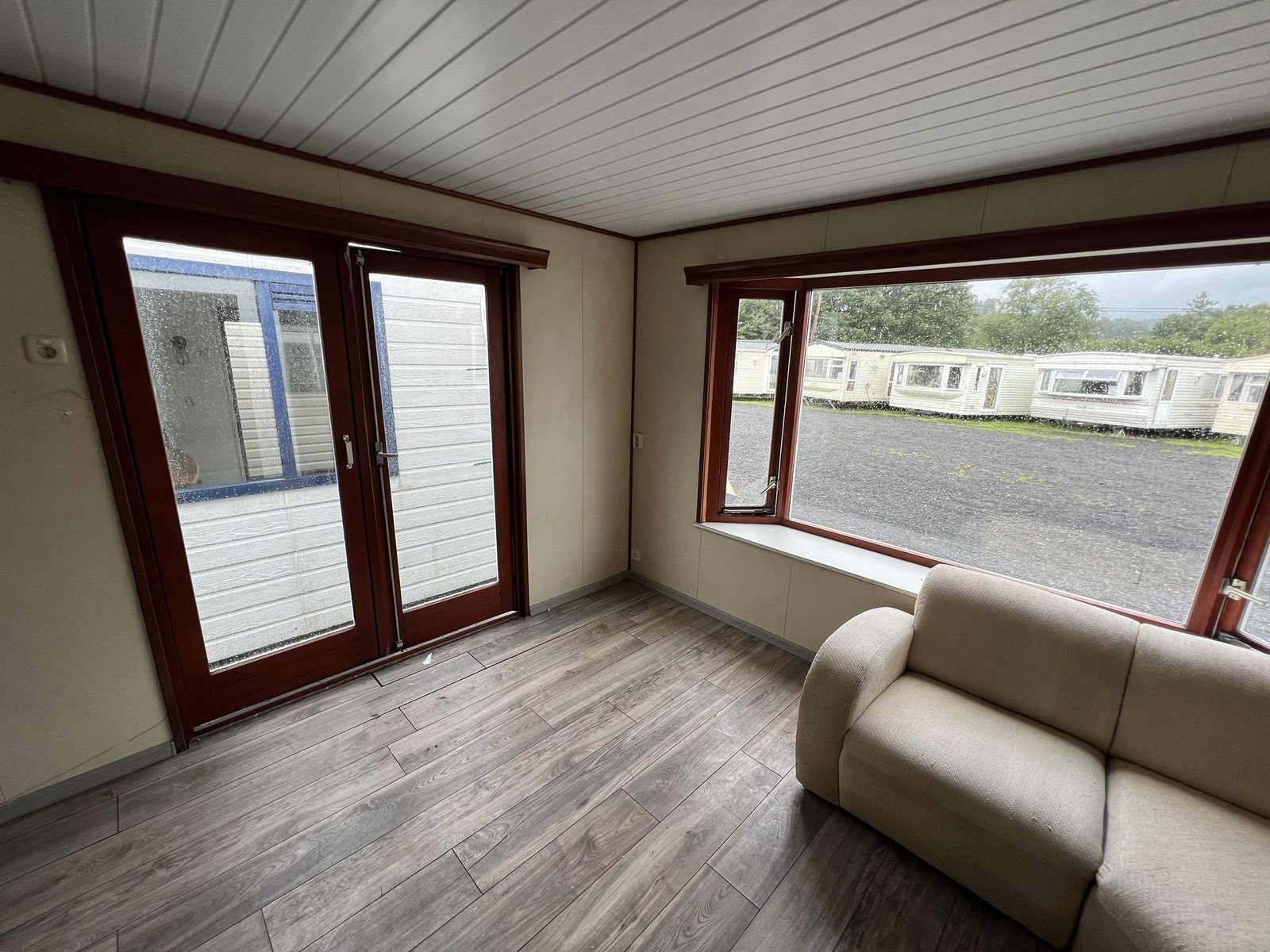 Bellissima e confortevole casa mobile Chalet Wood Gray - immagine 4