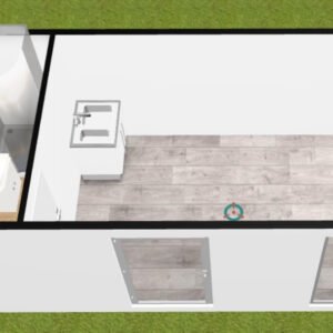 Modulo Container Abitabile di 17 mq