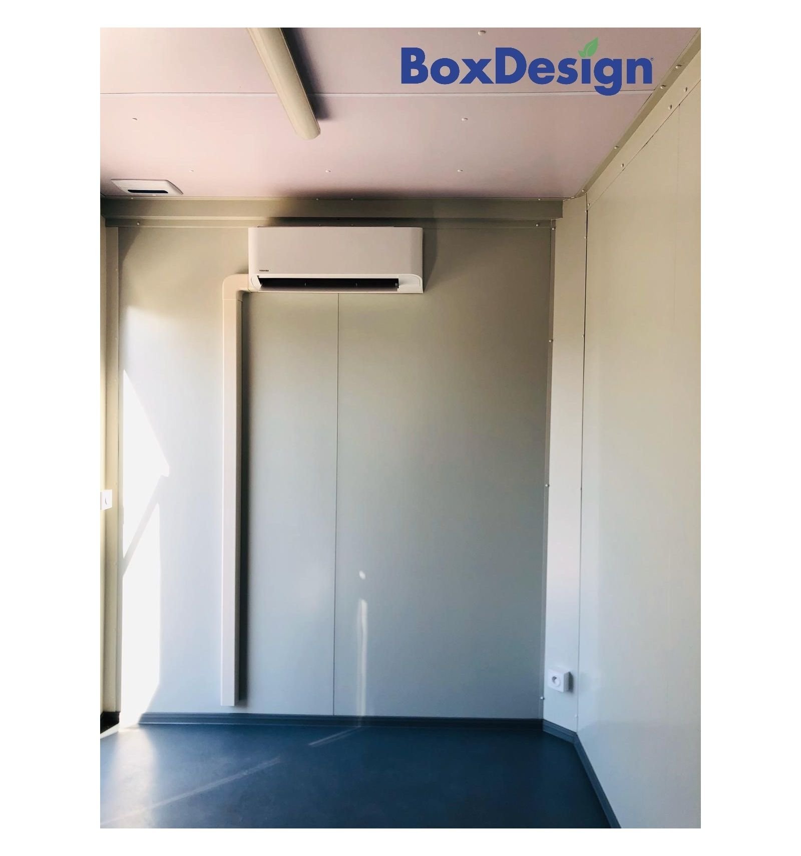 Modulo Prefabbricato Nero – Elegante, Isolato e Multifunzione - immagine 5