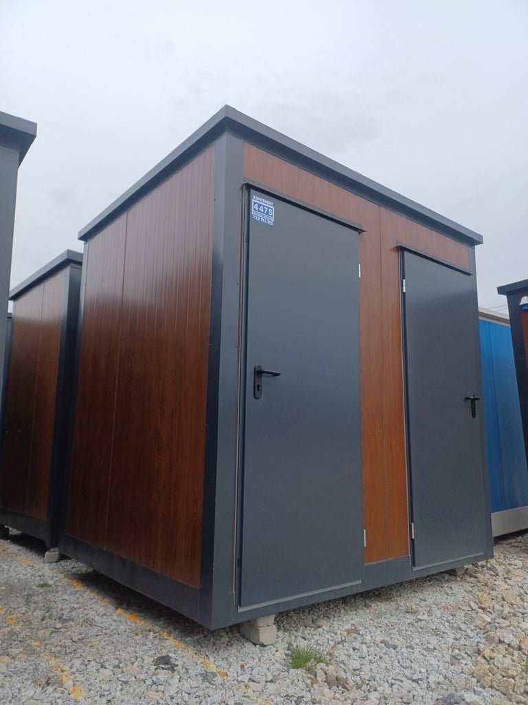 CONTAINER DOPPIO SANITARIO CON 2 CABINE – WC E DOCCIA - immagine 3