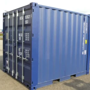 Container standard da 10 piedi blu