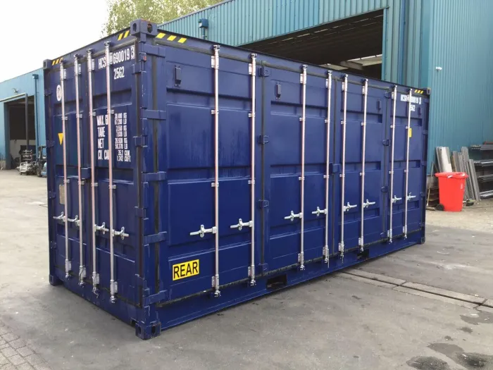 Container High Cube da 20 piedi con lato aperto - immagine 6