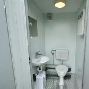 Contenitore sanitario doppio 2,4 x 1,5 m – WC + orinatoio separati