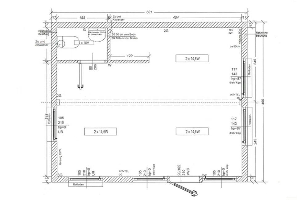 Container commerciale da 29,4 m² – Soluzione modulare per spazi di vendita - immagine 2