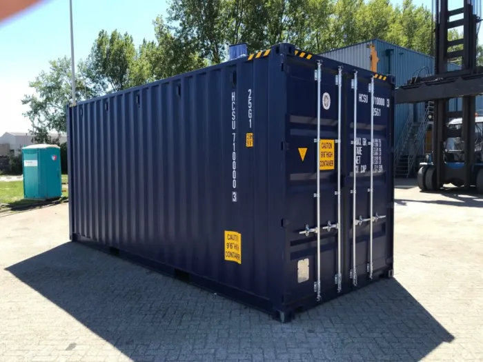 Container da 20 piedi High Cube con pavimento in acciaio